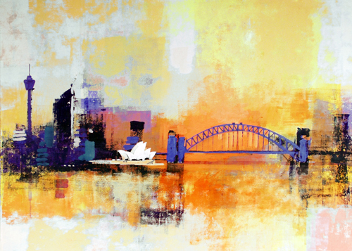 SYDNEY COATHANGER by Colin Ruffell